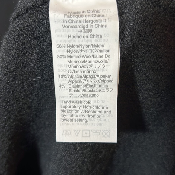 J.crew Black turtleneck sweater dress size Small - Picture 8 of 13